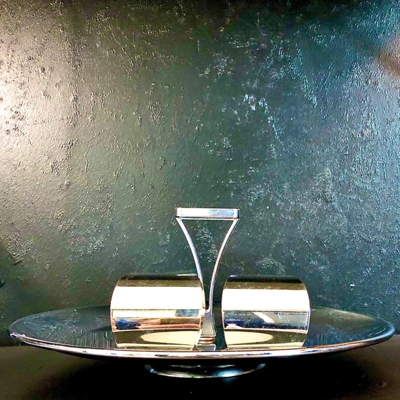 Vintage MCM Silver Double Cuff For Arm Or Shoulder - Picture 4 of 8